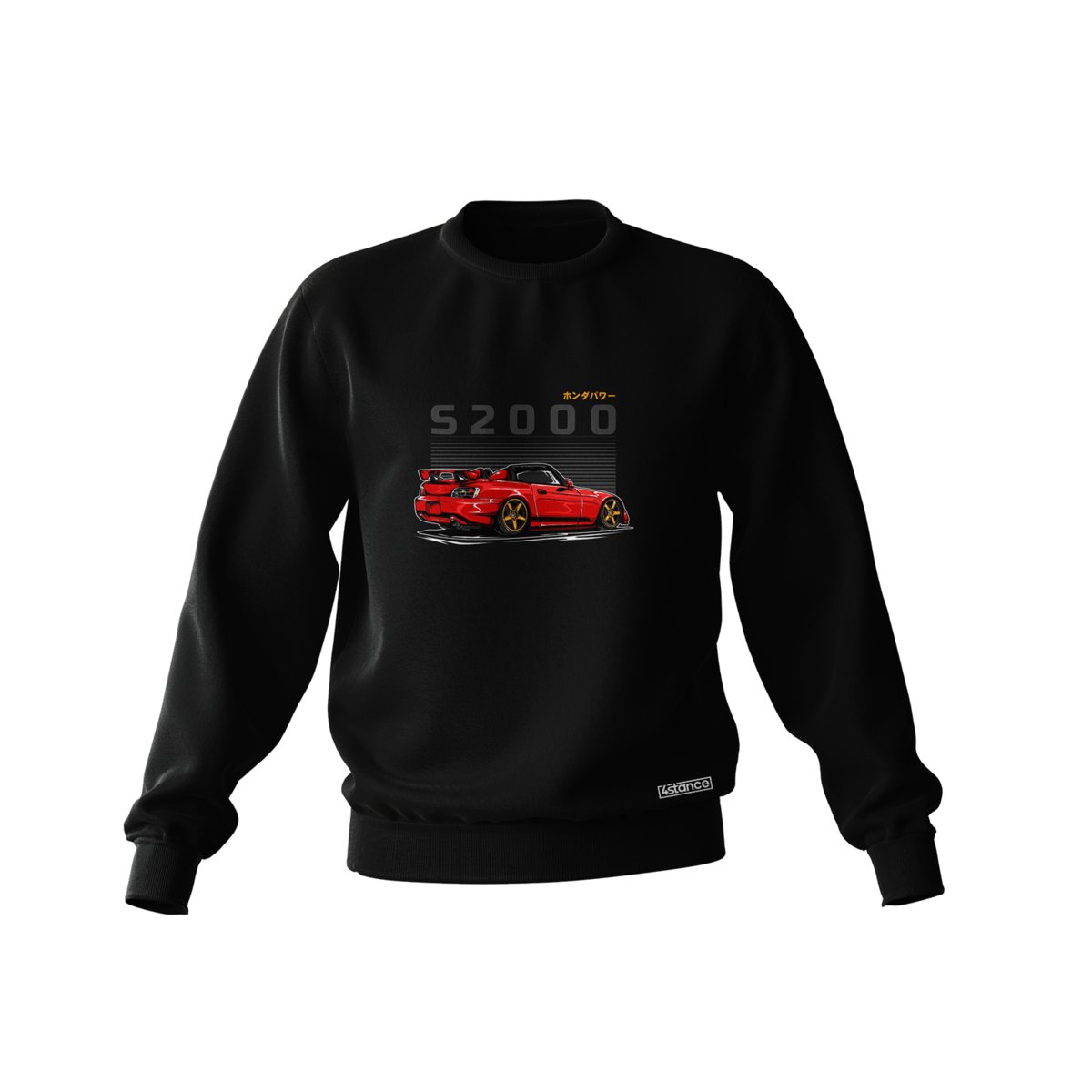 Czarna bluza HONDA S2000-L