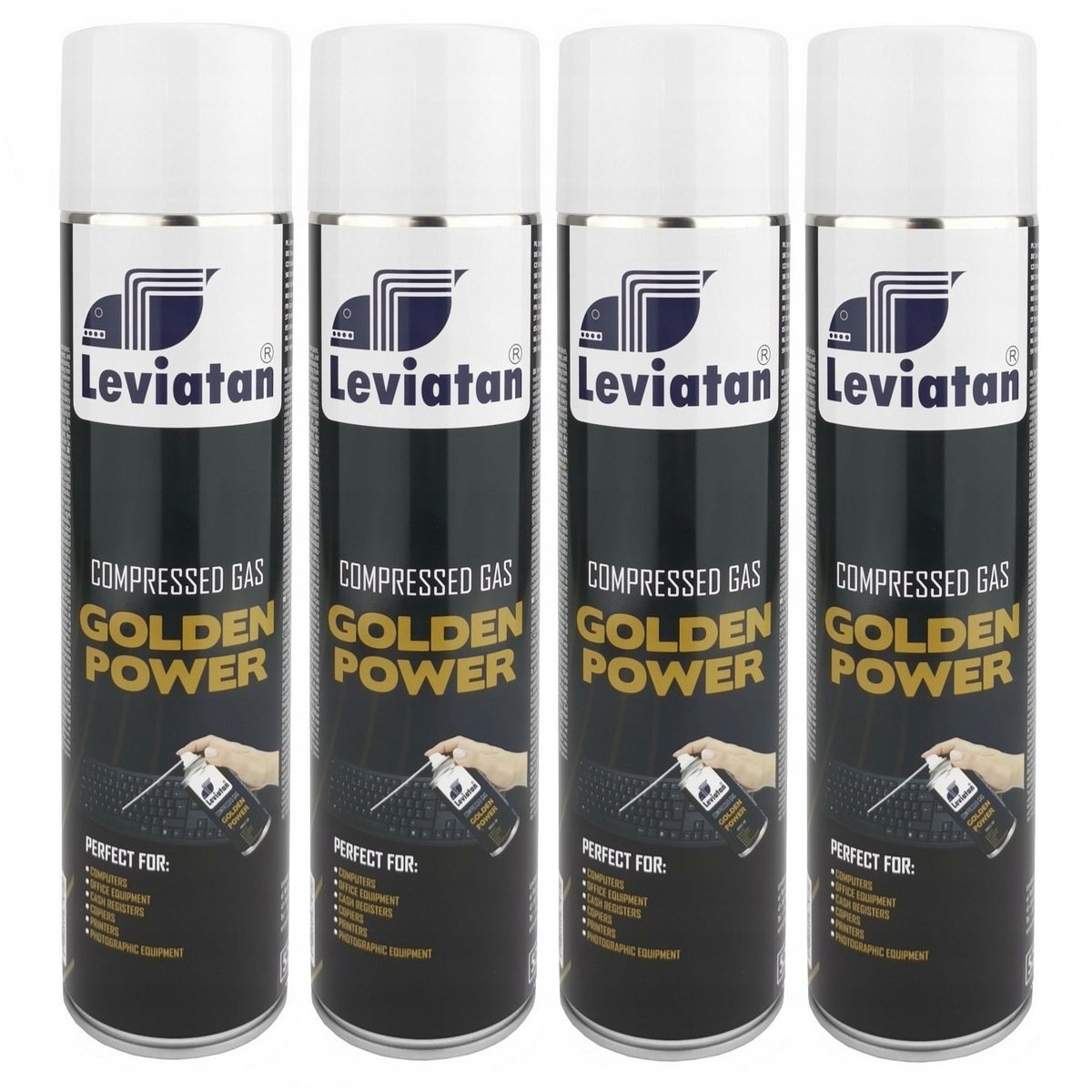4szt SPRĘŻONY GAZ sprężone powietrze SPRAY 600ml