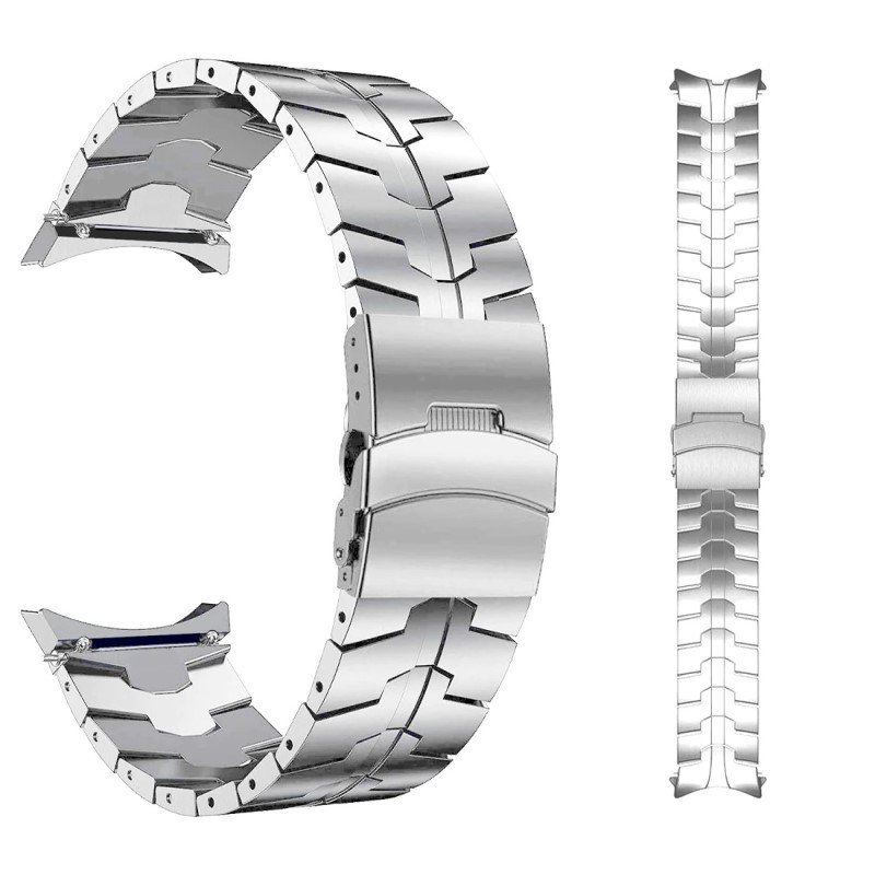 STALOWA BRANSOLETA DO SAMSUNG GALAXY WATCH 6 5 PRO 4 40 42 43 44 45 46 47MM