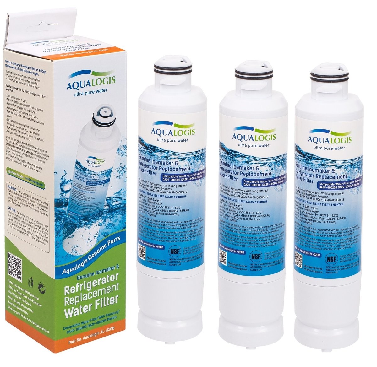 Zestaw Aqualogis AL-020B 3pk