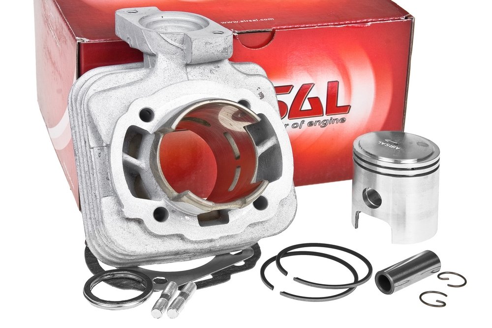 Cylinder Kit Airsal Sport 70cc, Peugeot stojący AC (bez głowicy)