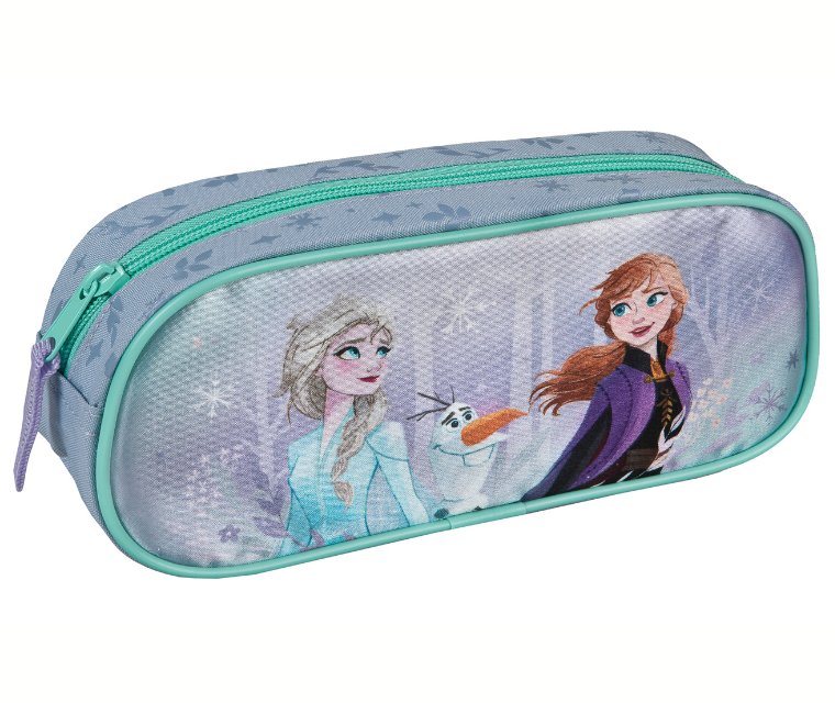 Piórnik szkolny KRAINA LODU FROZEN jednokomorowy 22cm