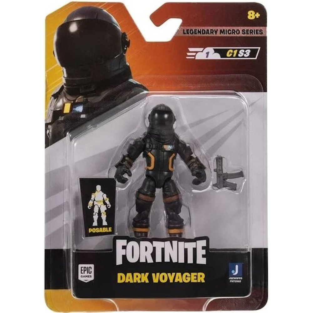 FORTNITE LEGENDARY MICRO SERIES ORYGINALNA RUCHOMA FIGURKA DARK VOYAGER