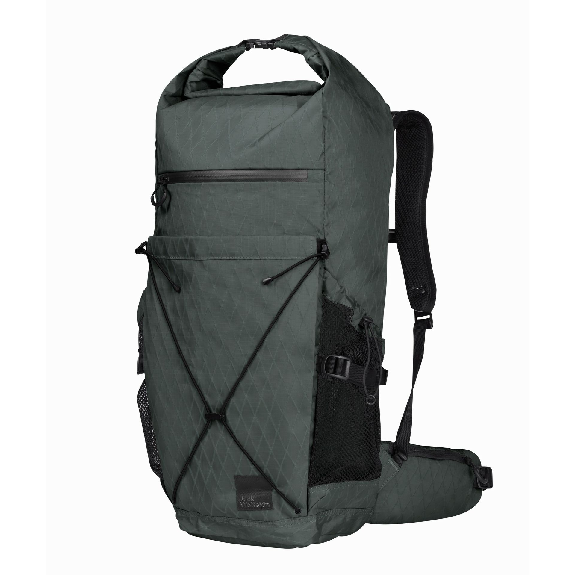 Plecak turystyczny Jack Wolfskin WANDERMOOD ROLLTOP 30 slate green - ONE SIZE