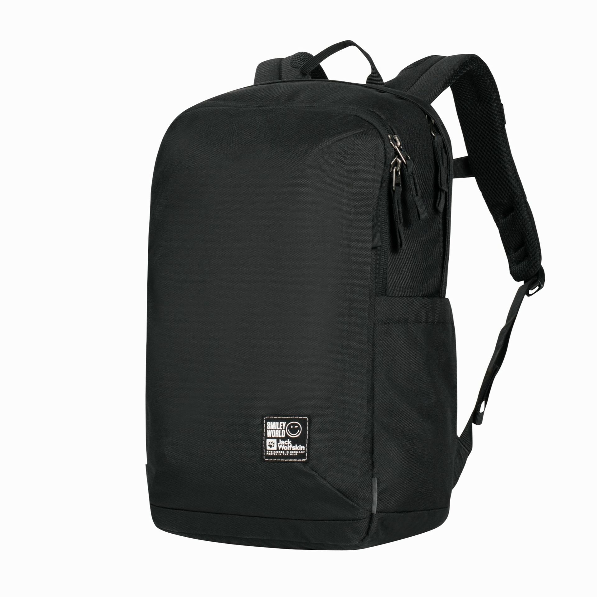 Plecak szkolny dla dzieci Jack Wolfskin SMILEYWORLD BACKPACK granite black - ONE SIZE