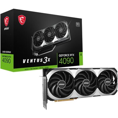 MSI Karta graf. GeForce RTX 4090 VENTUS 3X E 24G OC