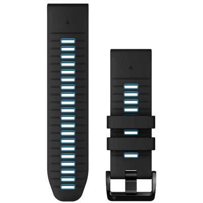 Garmin QuickFit 26 silikon (czarny/błękitny)