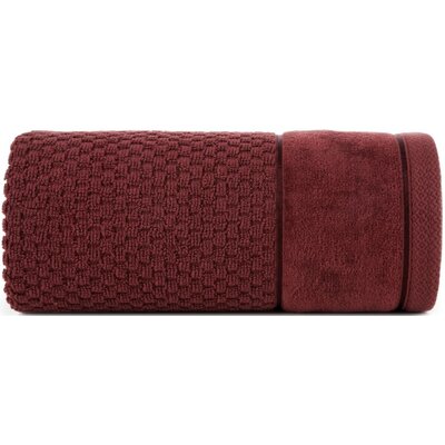 Ręcznik 70 x 140 Kąpielowy Bawełna Frida 13 Bordo
