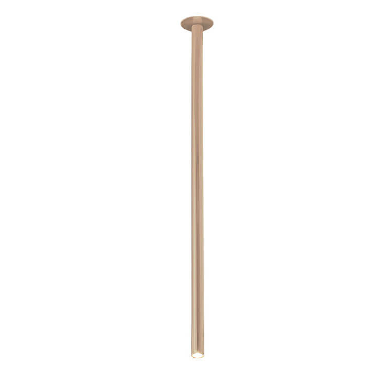 Jadalniana lampa sufitowa ALHA 9430 Dohar metalowa tuba platynowa