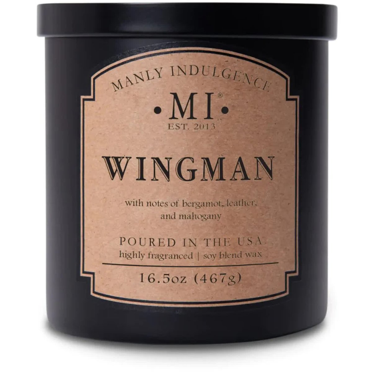 Świeca zapachowa sojowa dla mężczyzn Colonial Candle 467 g - Wingman