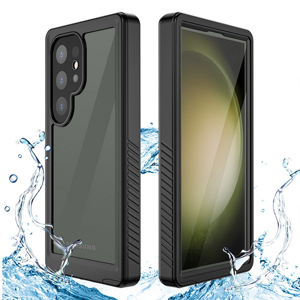 D-Pro 360° Waterproof Case IP68 etui wodoodporne wodoszczelne do Samsung Galaxy S24 Ultra (Black)