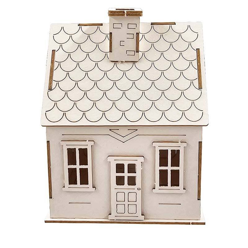 TEKTURKA 3D Mikro domek 03 do boxa do pudełka eksplodującego