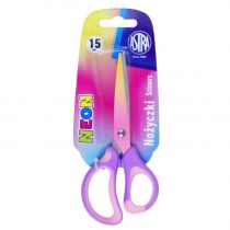 Nożyczki szkolne ergonomiczne Astrakids Neon 15 cm 1 szt.