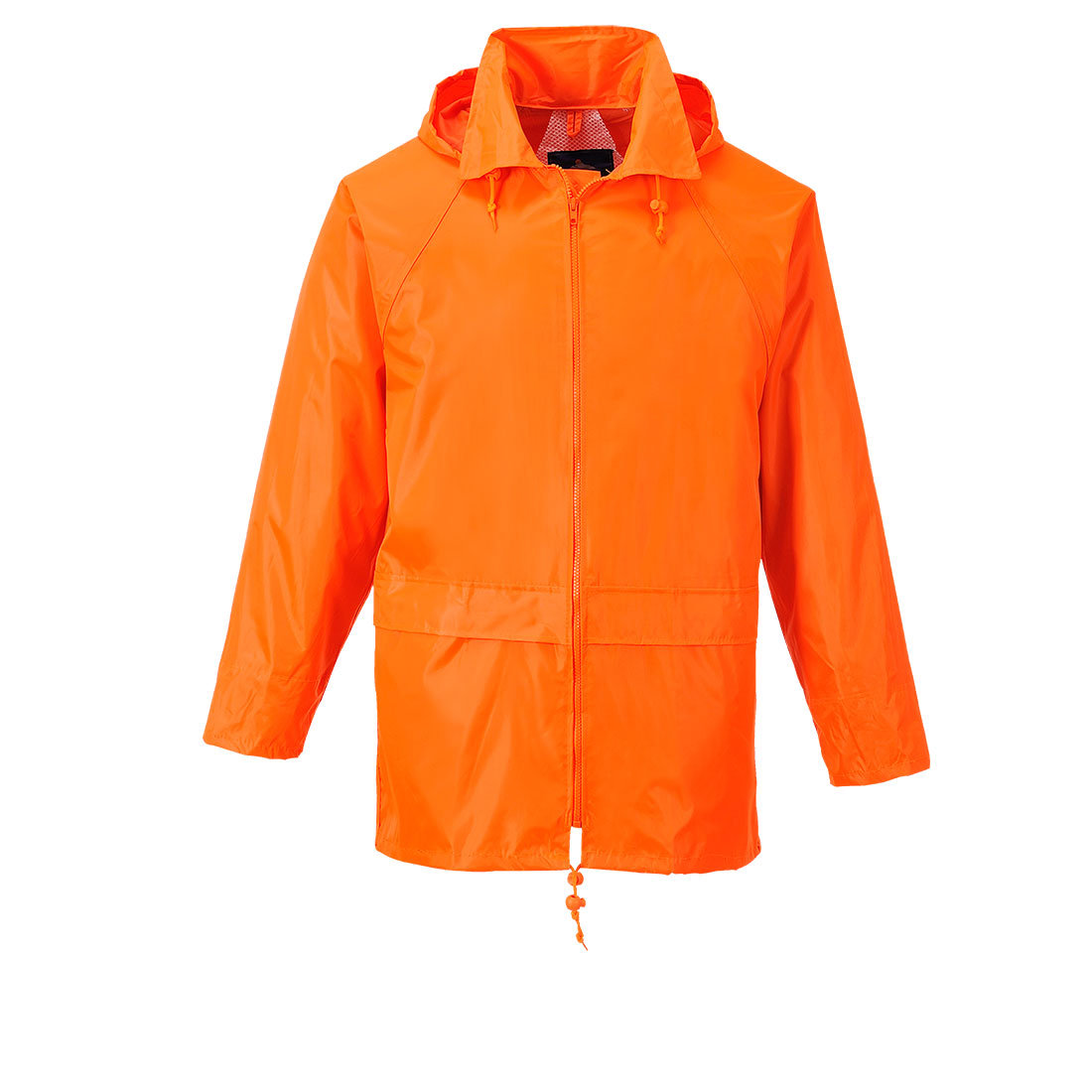 Klasyczna kurtka przeciwdeszczowa Pomarańcz 3XL