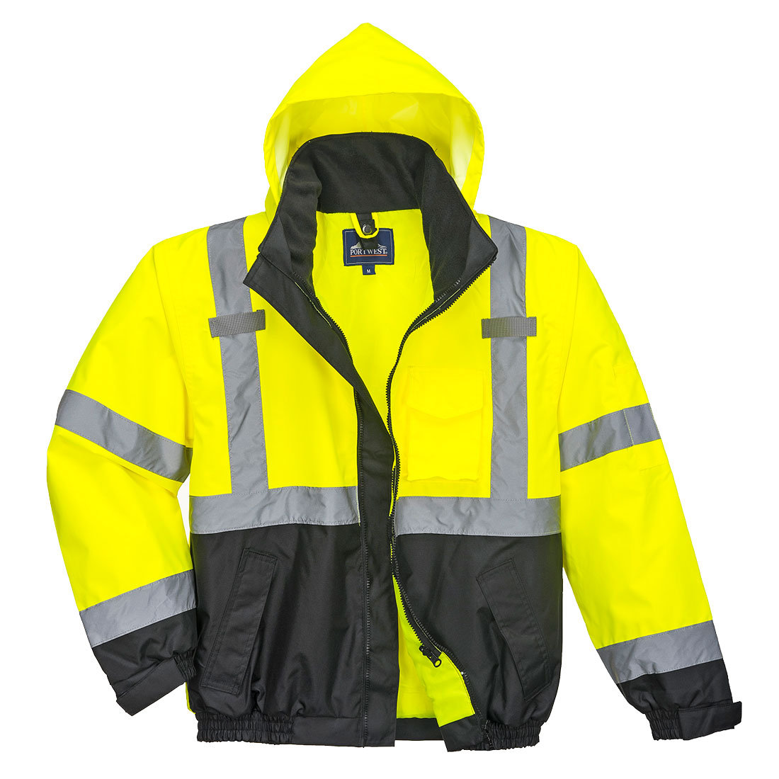 Kurtka ostrzegawcza Bomber 3 w 1 Premium 2XL