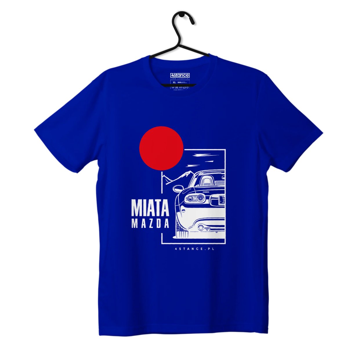 T-shirt koszulka Mazda Miata niebieska-M