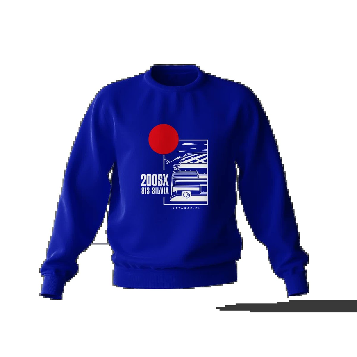 Bluza Nissan 200SX niebieska-XL