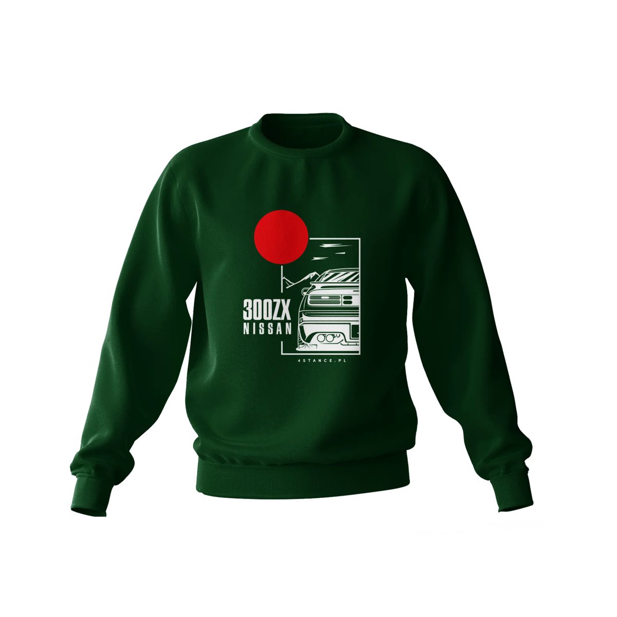 Bluza Nissan 300ZX zielona-XXL