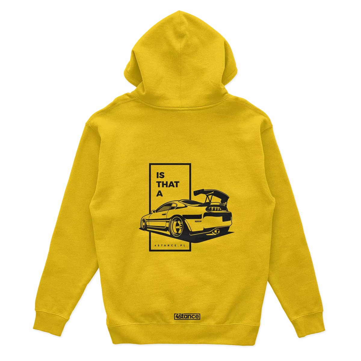 Bluza kangurka IS THAT A SUPRA żółta-S