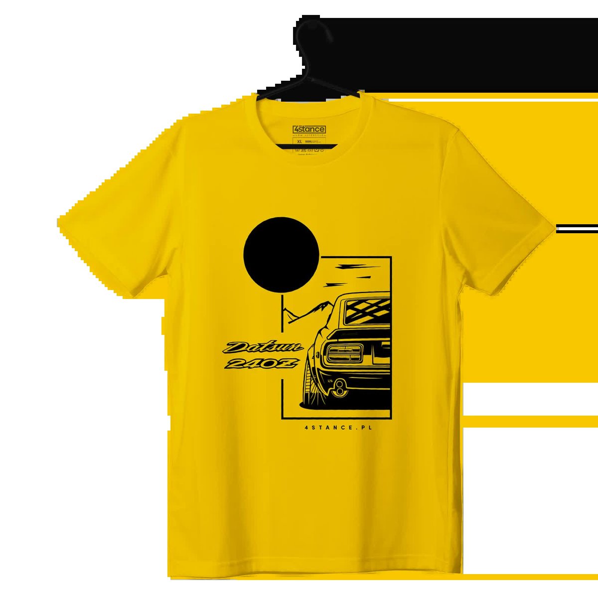 T-shirt koszulka Datsun 240Z żółta-M