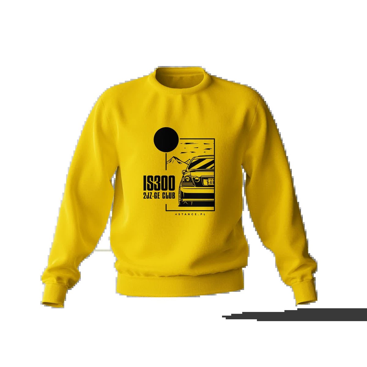 Bluza Lexus IS300 żółta-3XL