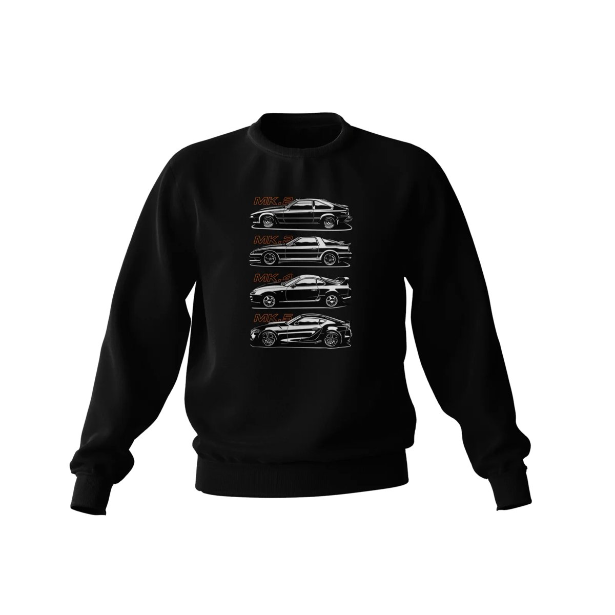 Czarna bluza Toyota Supra History-XL