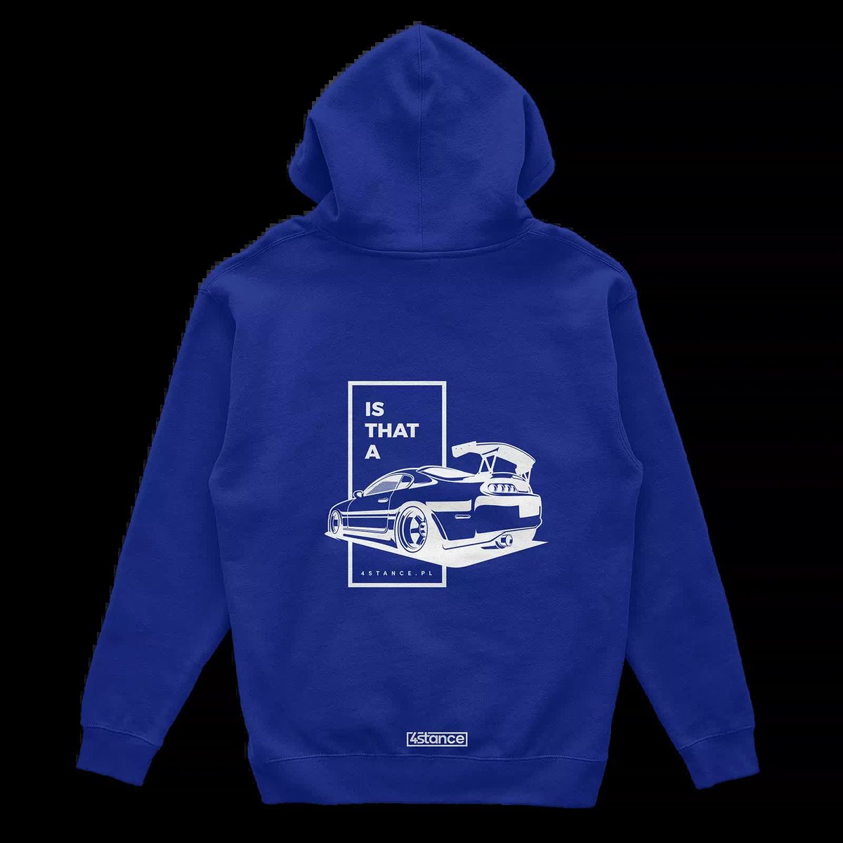 Bluza kangurka IS THAT A SUPRA niebieska-XL