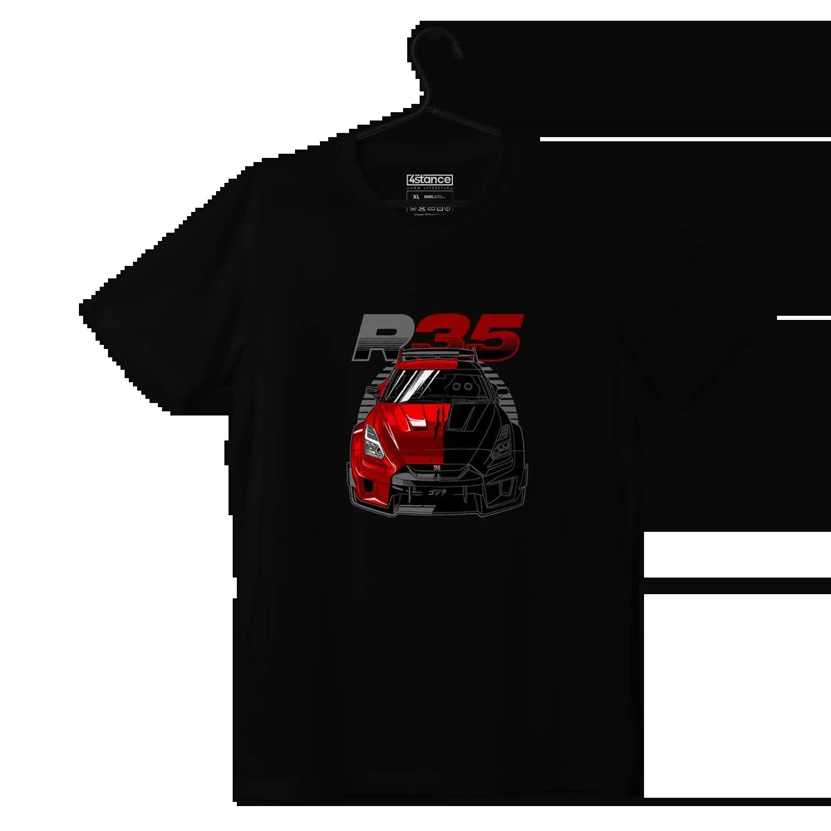 T-shirt Nissan Skyline GT-R R35 Liberty Walk-S