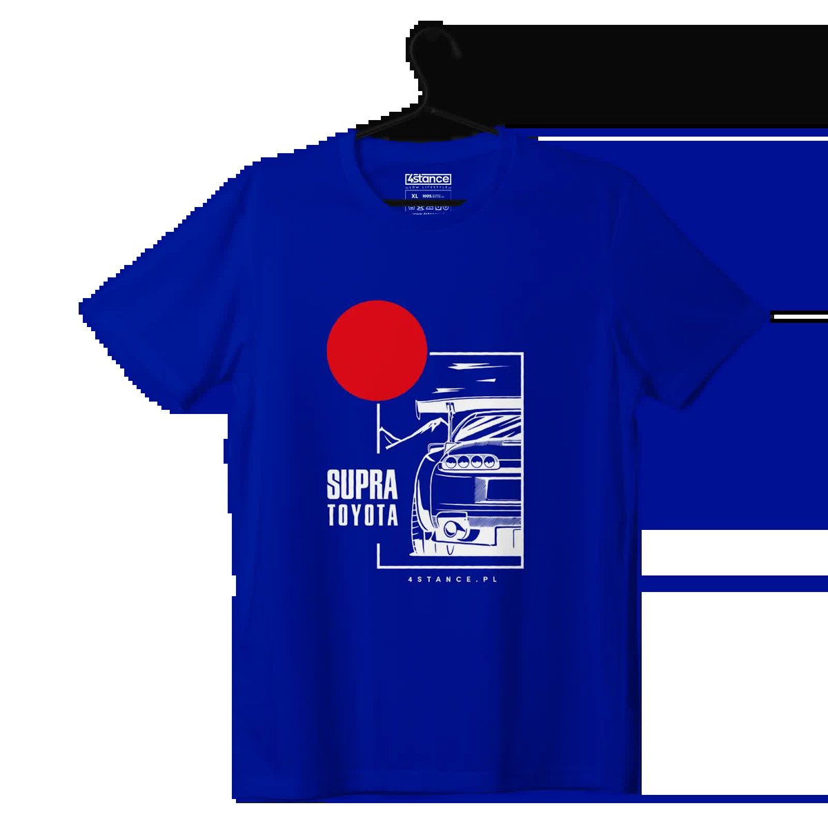 T-shirt koszulka Toyota Supra niebieska-3XL