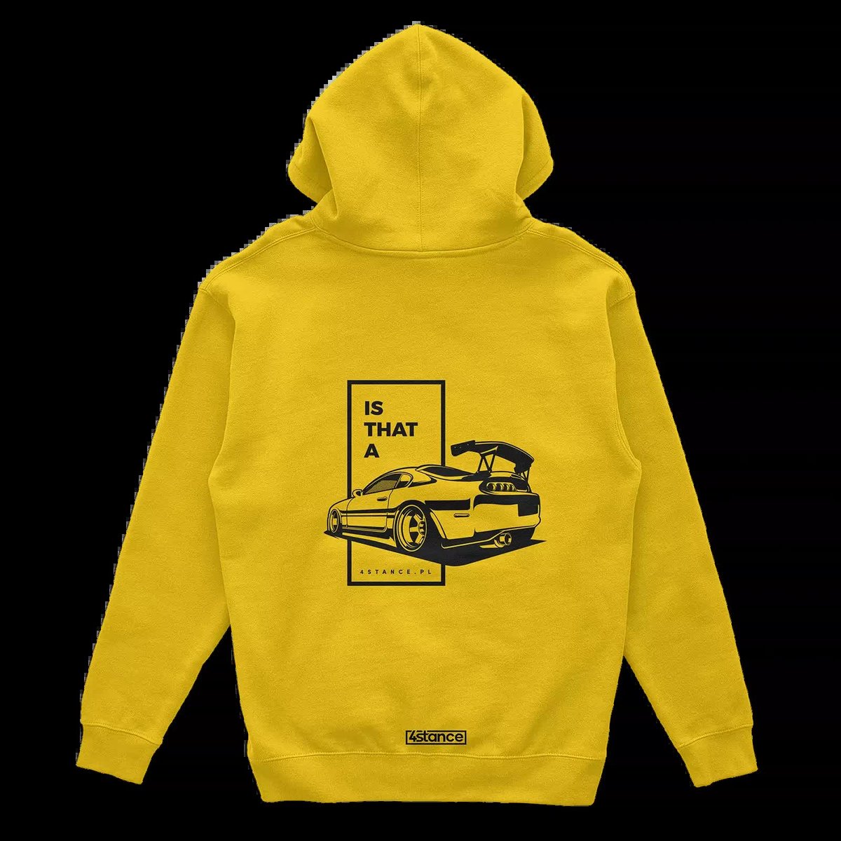 Bluza kangurka IS THAT A SUPRA żółta-XXL