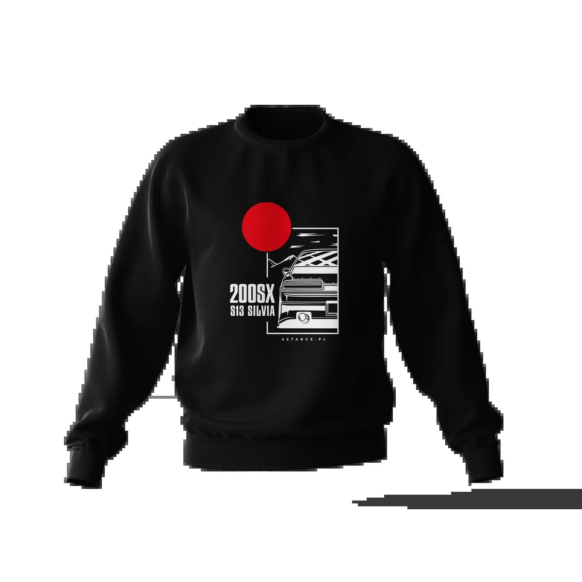 Bluza Nissan 200SX czarna-XS