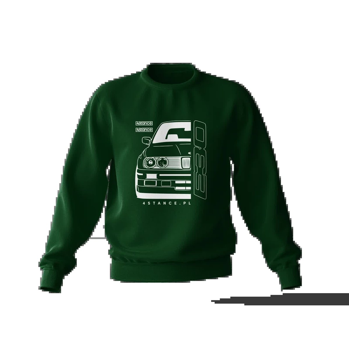 Bluza przód BMW E30 zielona-M