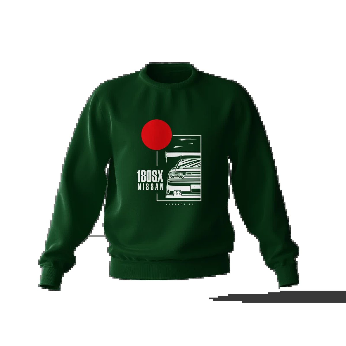 Bluza Nissan 180SX zielona-XXL