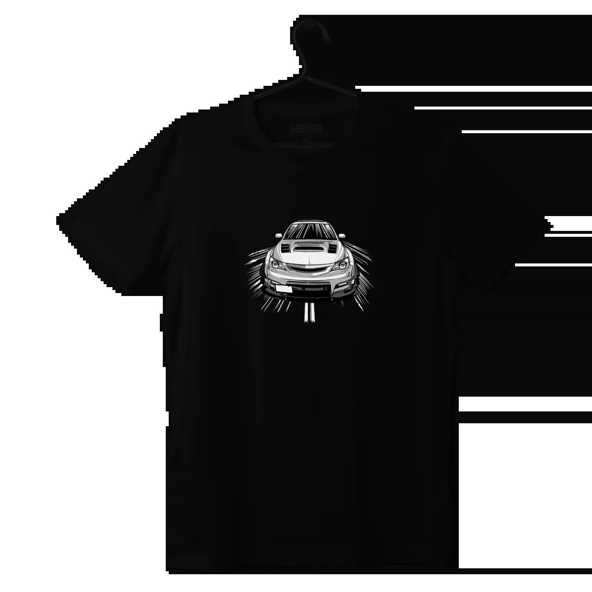 Czarny T-shirt Subaru Impreza STI Stinkeye-XS