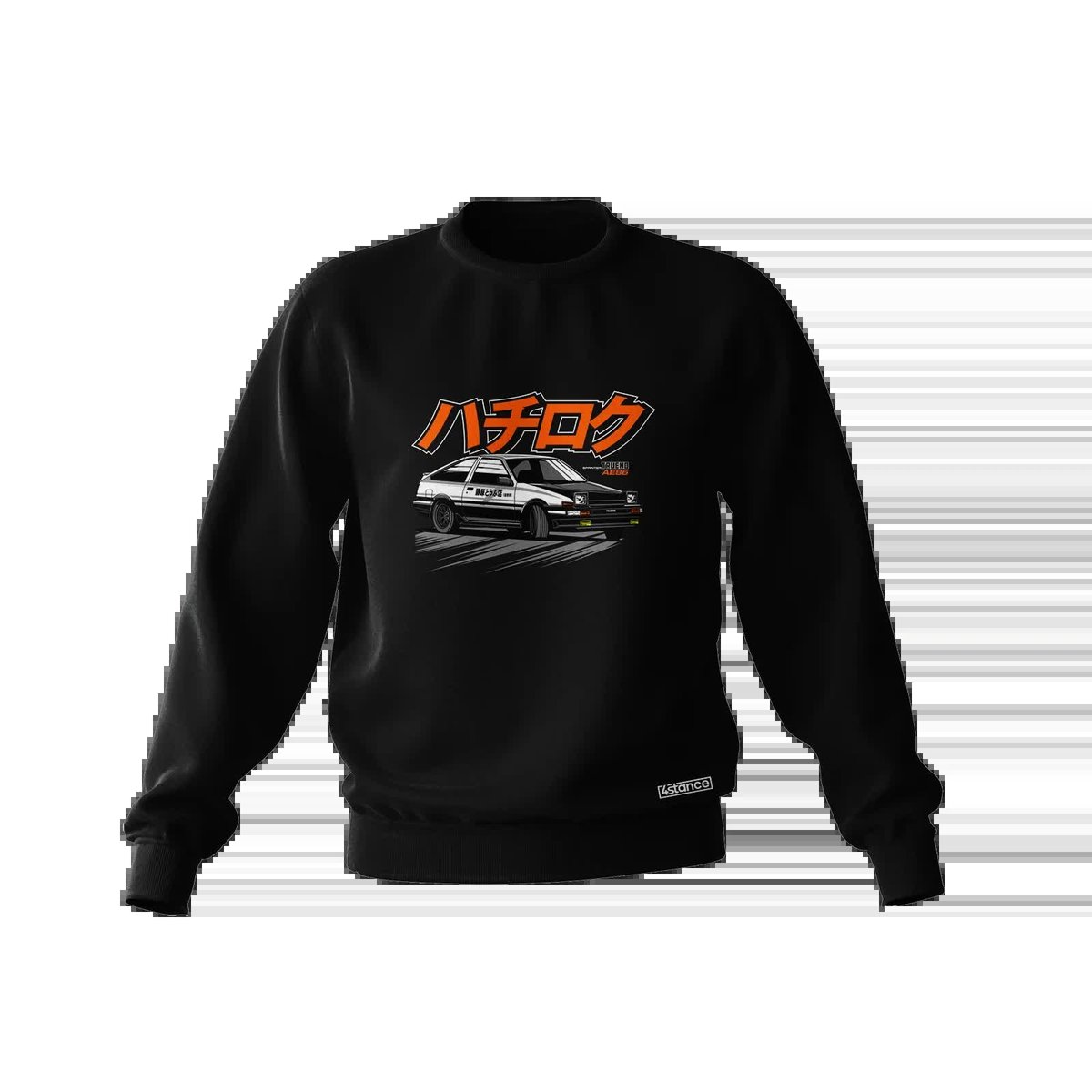 Czarna bluza Toyota AE86 TRUENO FINAL-XXL