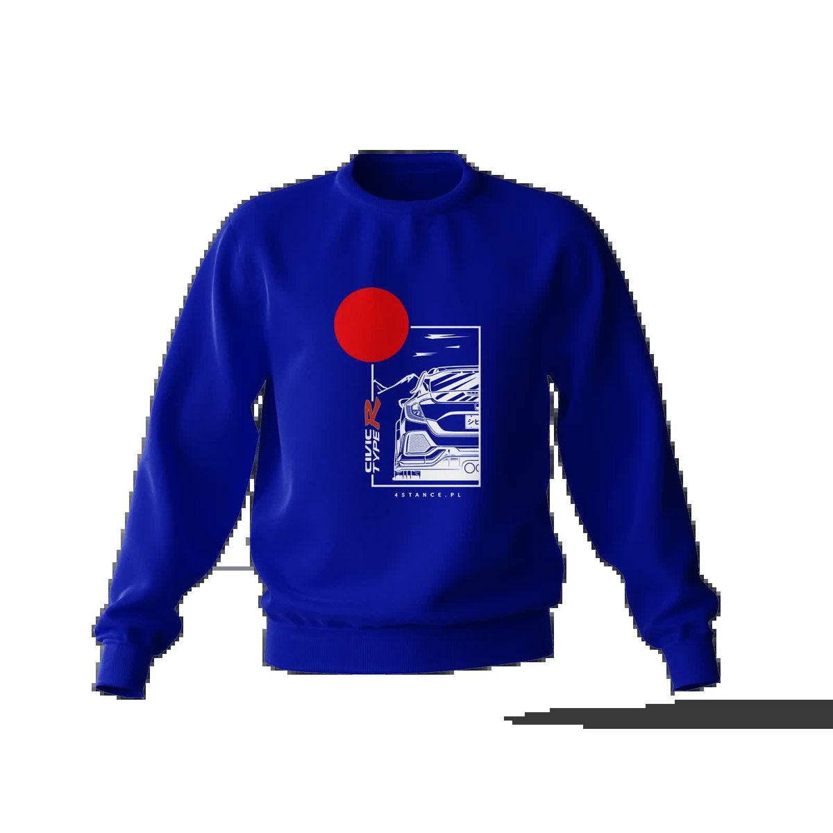 Bluza Honda Civic Type R niebieska-XXL