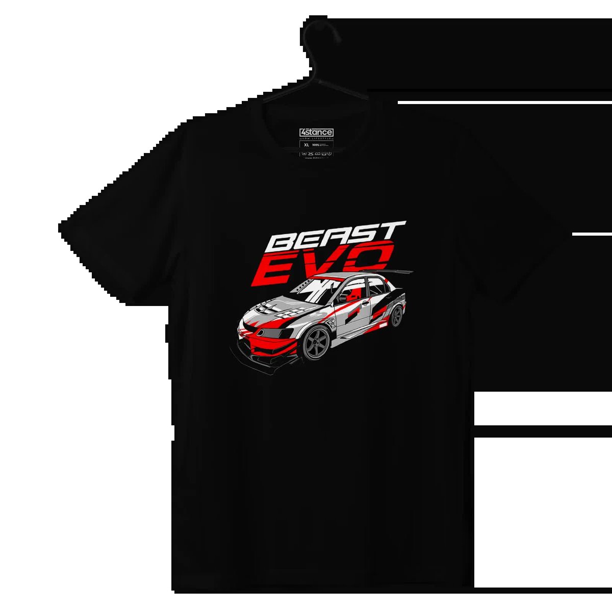 T-shirt Mitsubishi Lancer EVO VIII BEAST VOLTEX-XS