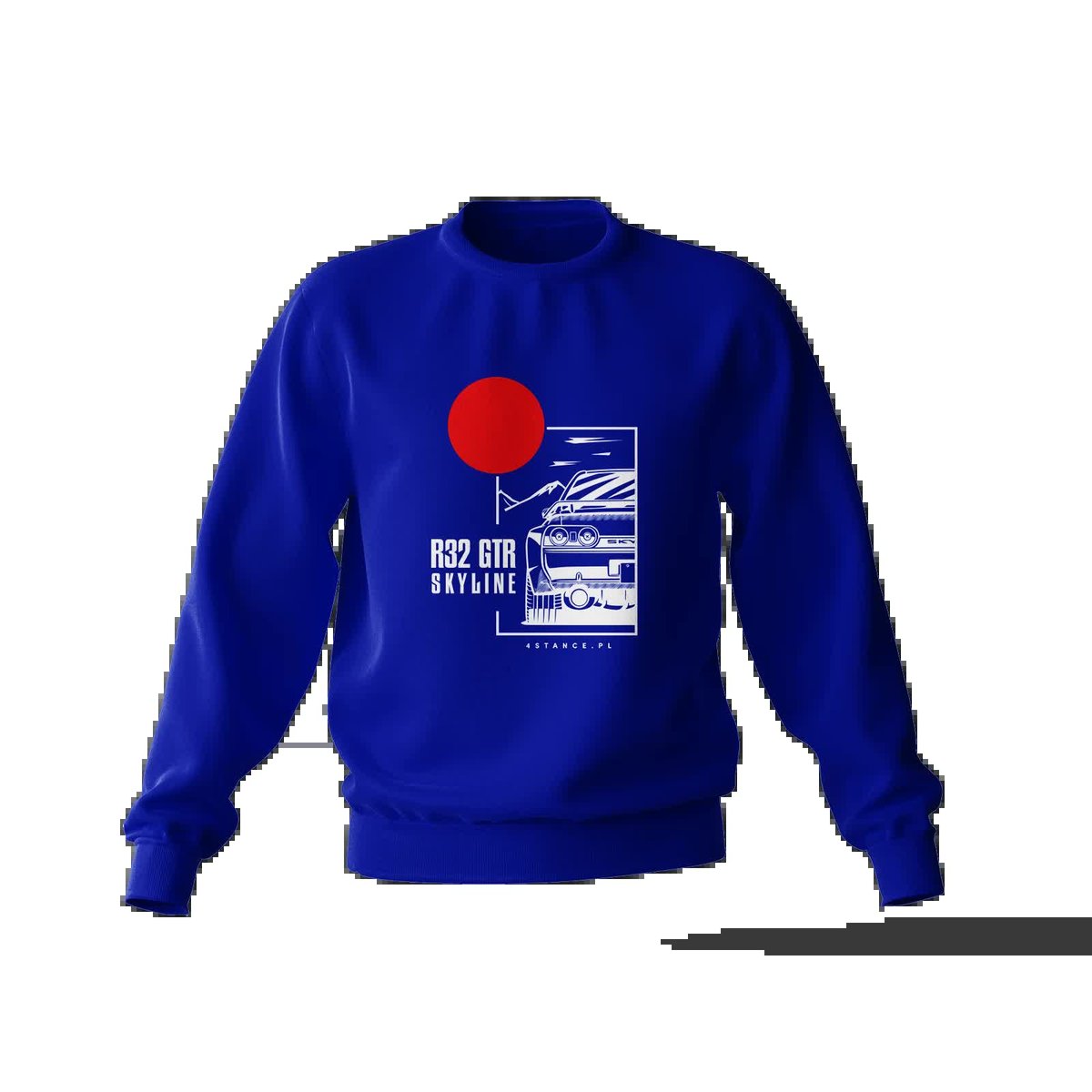 Bluza Nissan Skyline 32 GTR niebieska-3XL