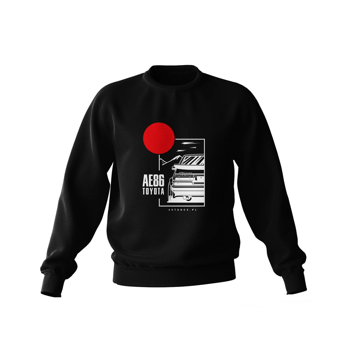 Bluza Toyota AE86 czarna-XXL