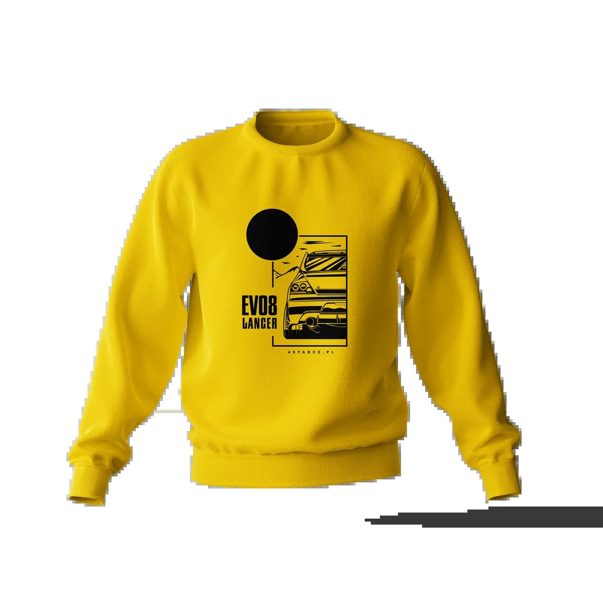 Bluza Mitsubishi Lancer Evo 8 żółta-XXL