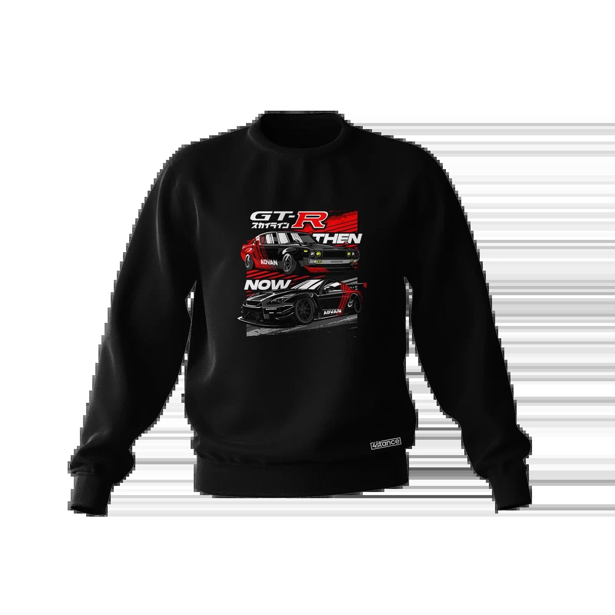 Czarna bluza Nissan Skyline GT-R ADVAN-M