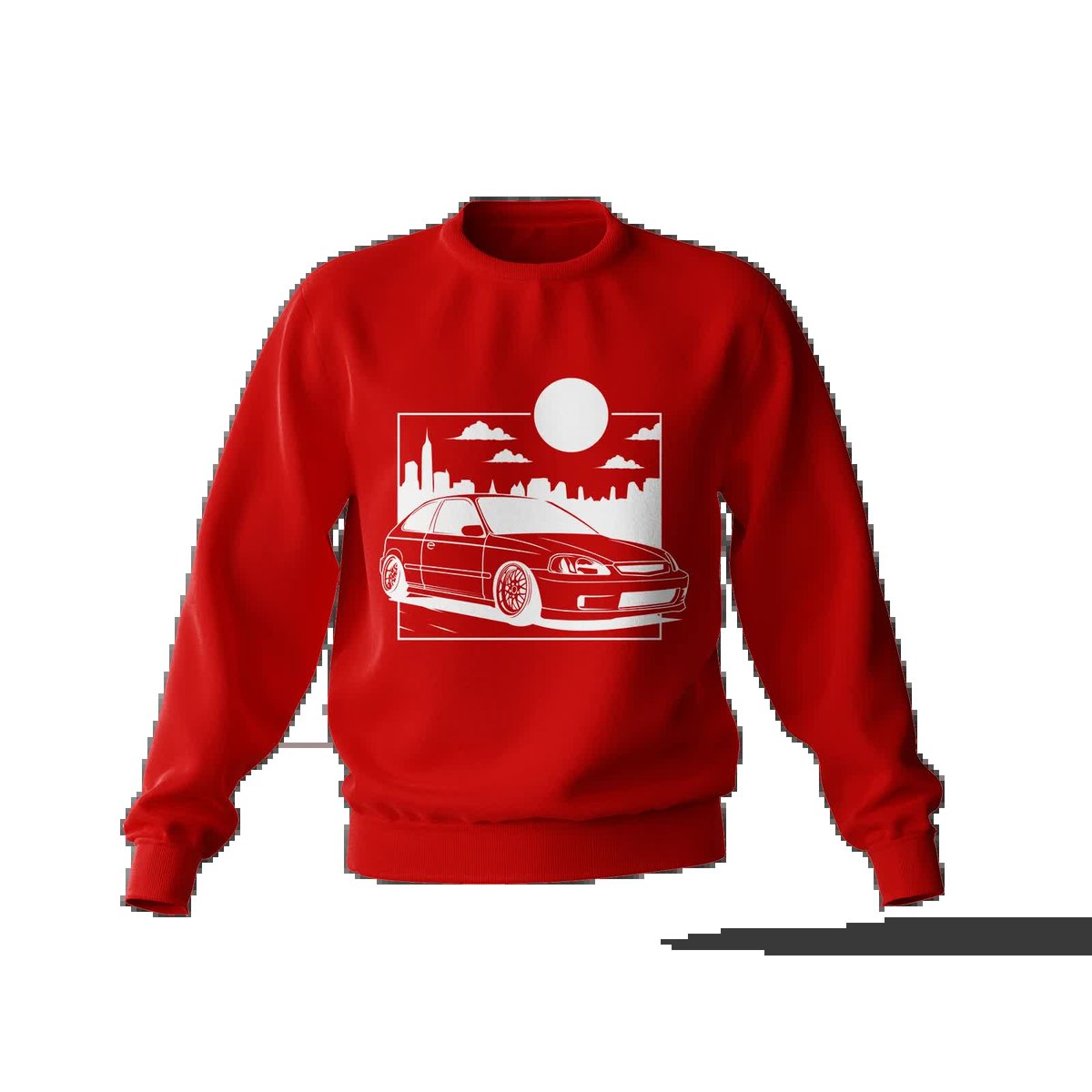 Bluza Honda Civic VI czerwona-S