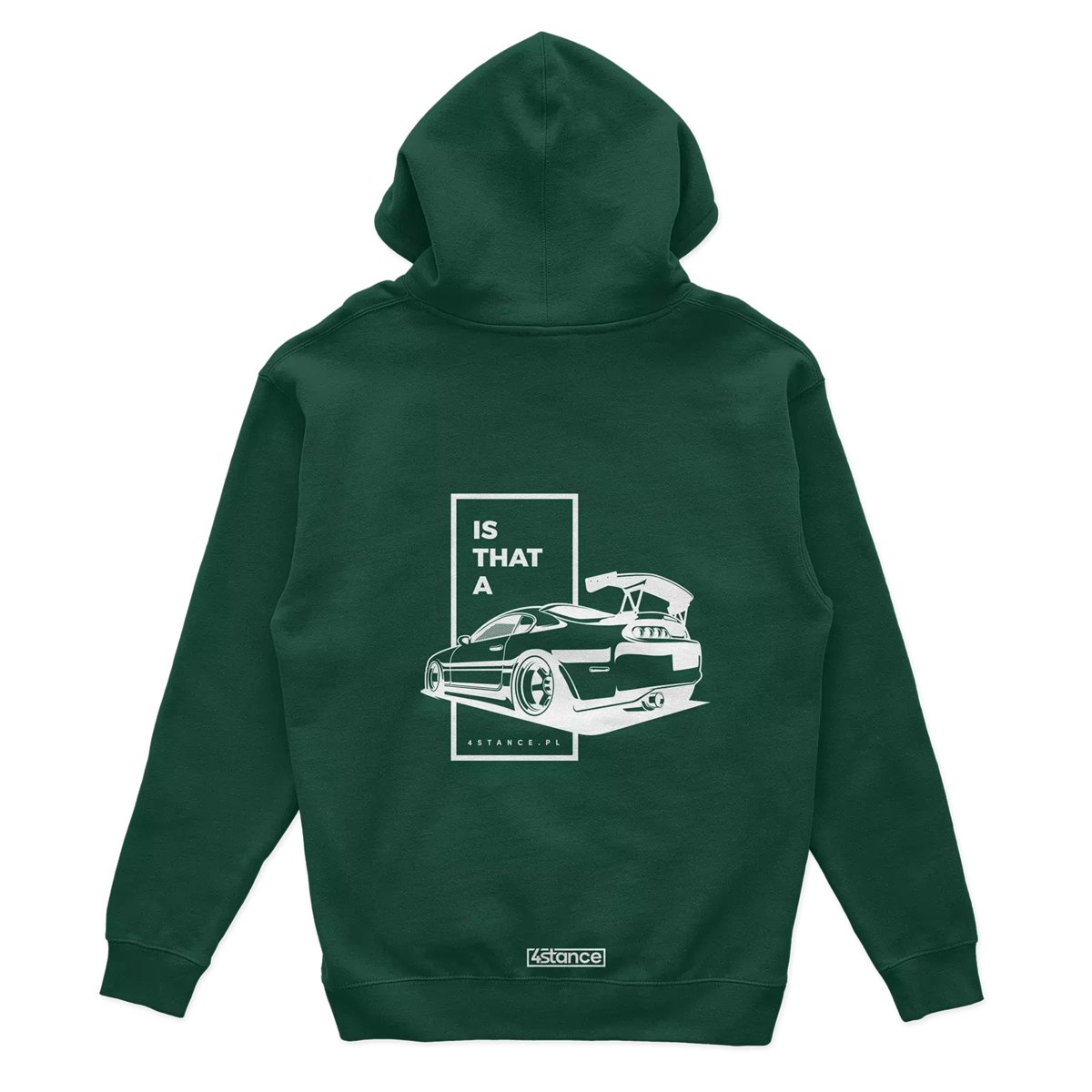 Bluza kangurka IS THAT A SUPRA zielona-L