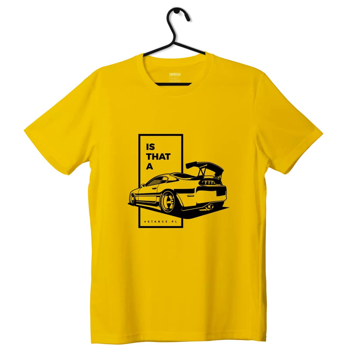 T-shirt koszulka IS THAT A SUPRA JDM żółta-3XL