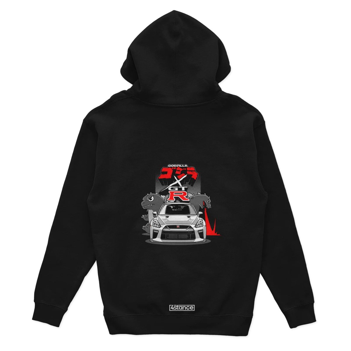 Bluza z kapturem Nissan Skyline GT-R R35 Godzilla-XL
