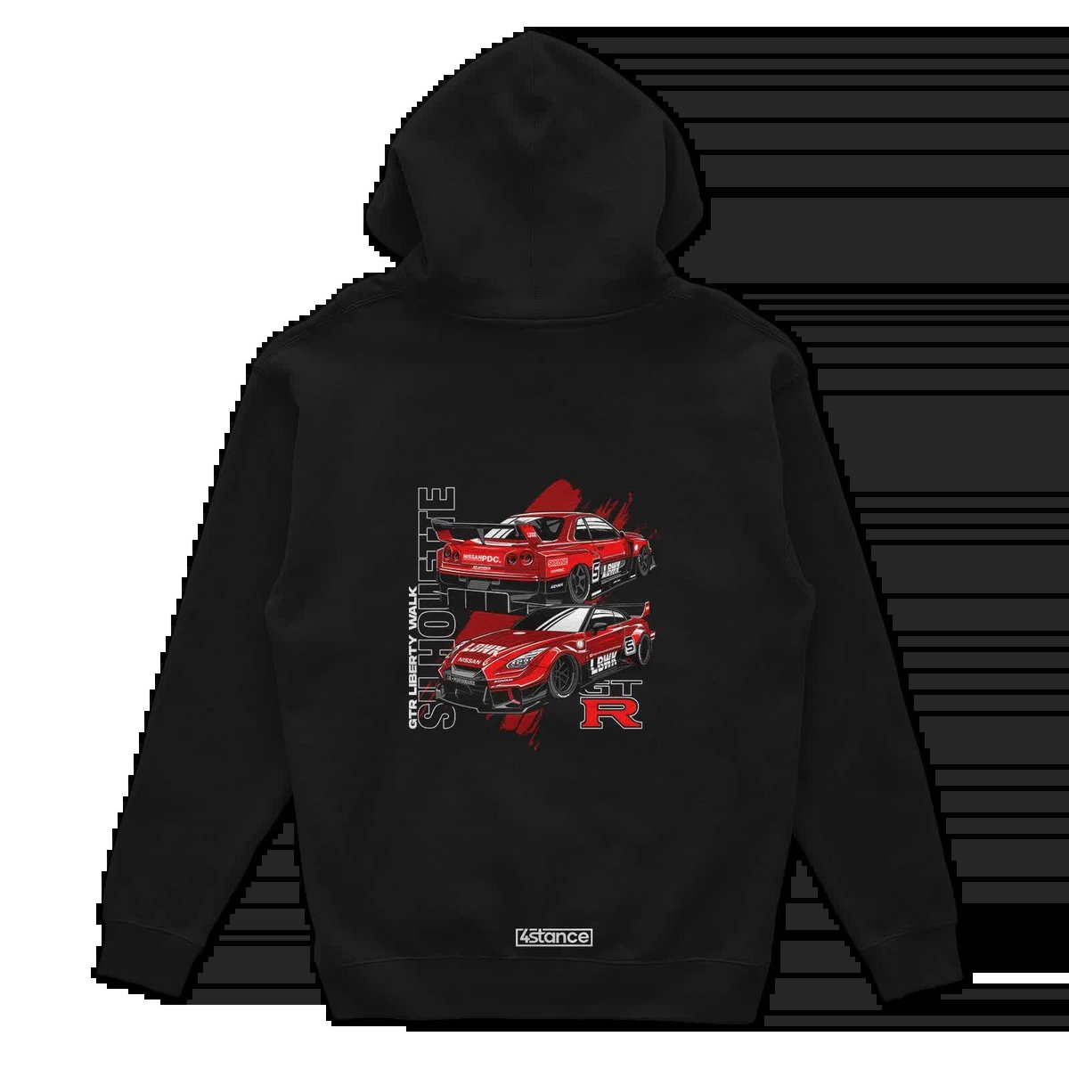 Bluza z kapturem Nissan Skyline R35 Silhouette-XS