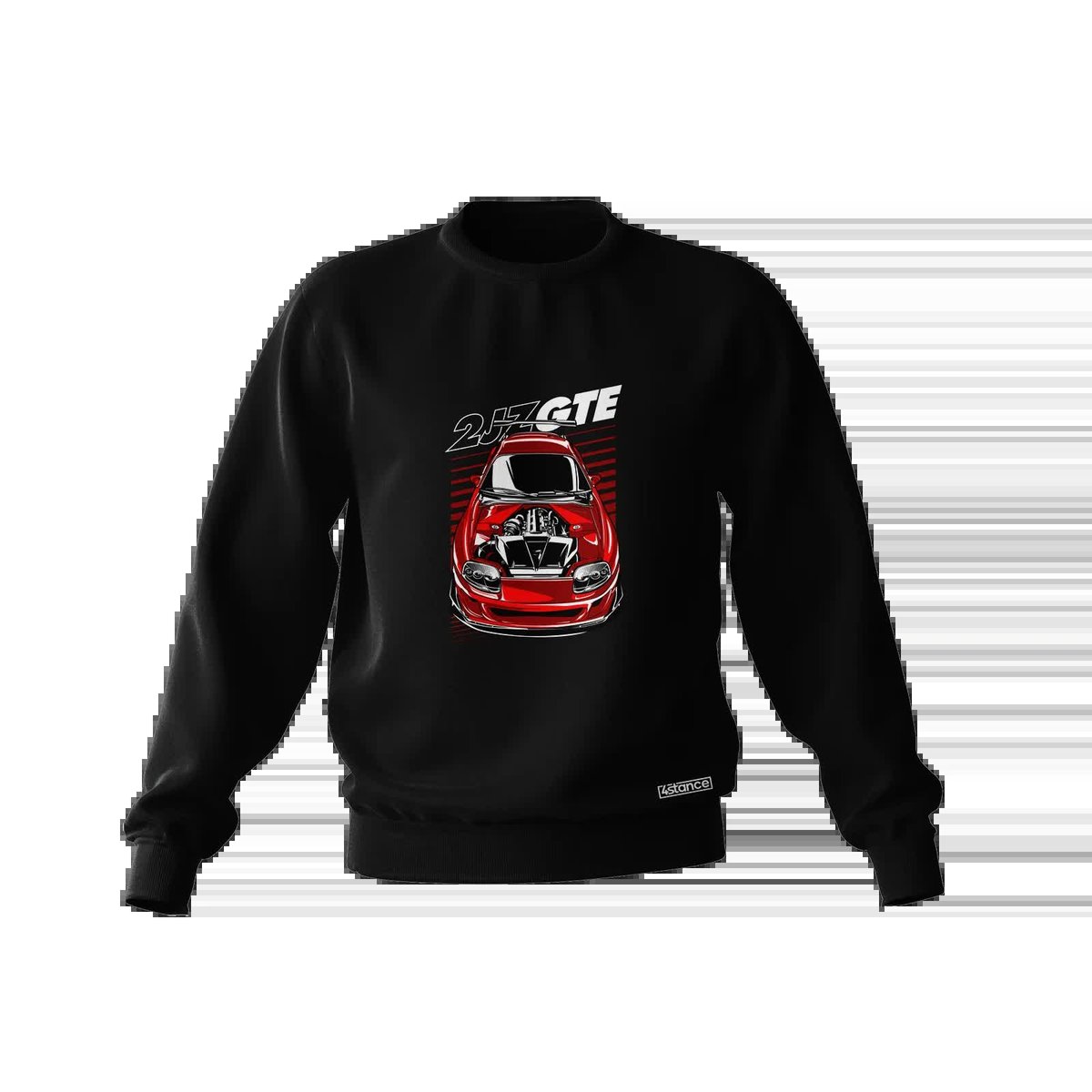 Czarna bluza Toyota Supra mk4 2JZ-XL