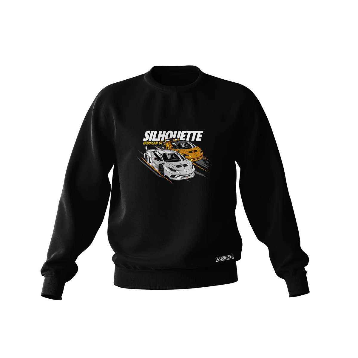 Czarna bluza Lamborghini Silhouette Huracan GT-S