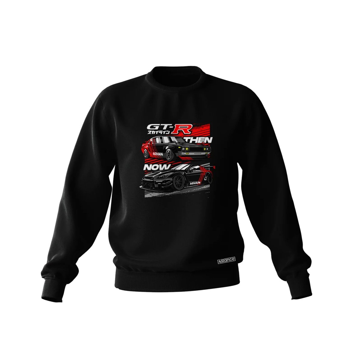 Czarna bluza Nissan Skyline GT-R ADVAN-XS