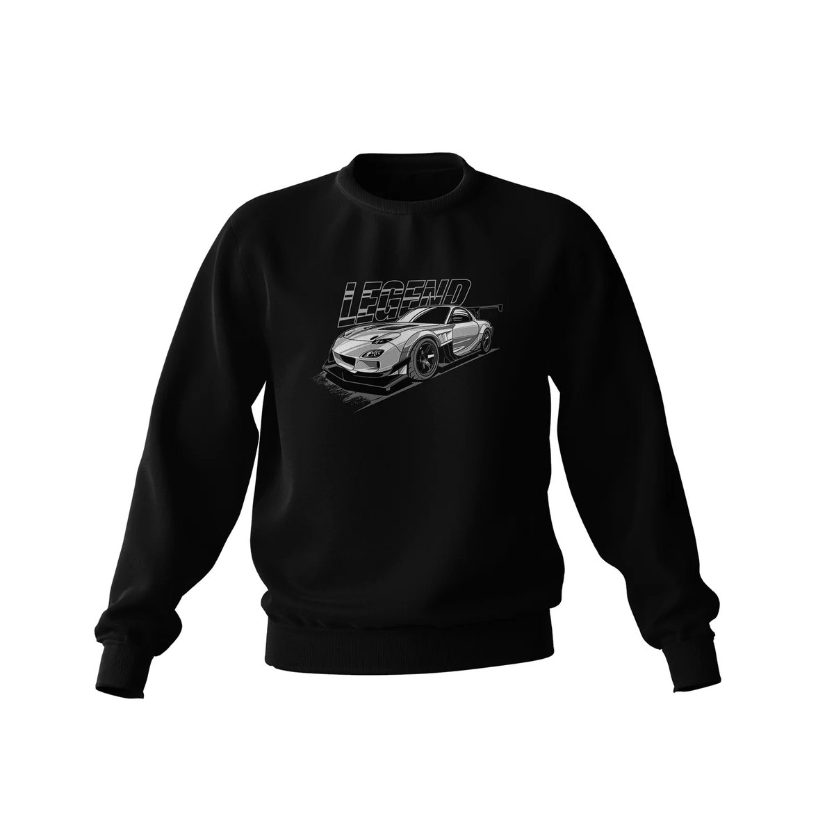 Czarna bluza Mazda RX-7 LEGEND JDM-S